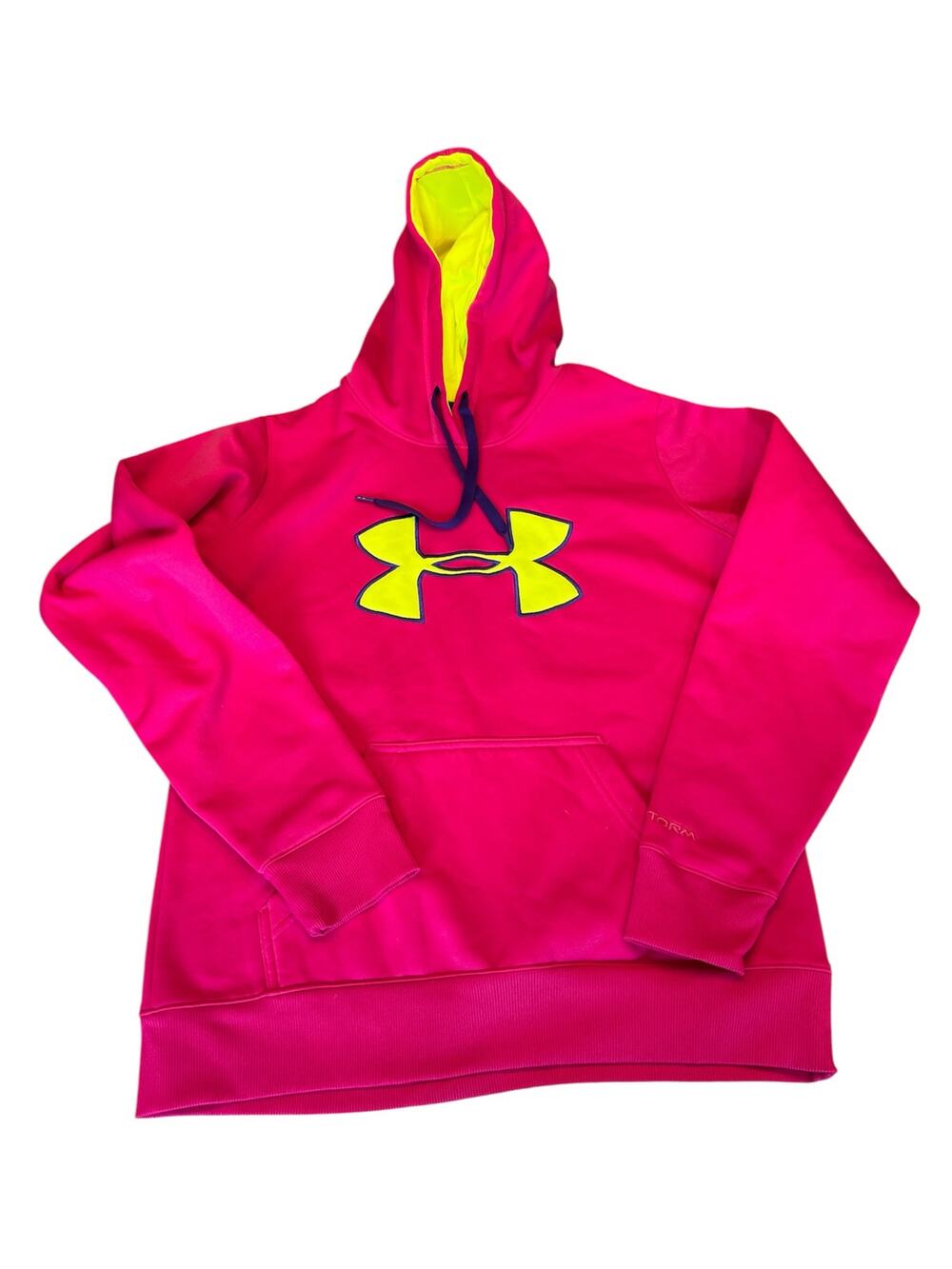 Under Armor women’s hoodie sweatshirt size S similar fitted pink
